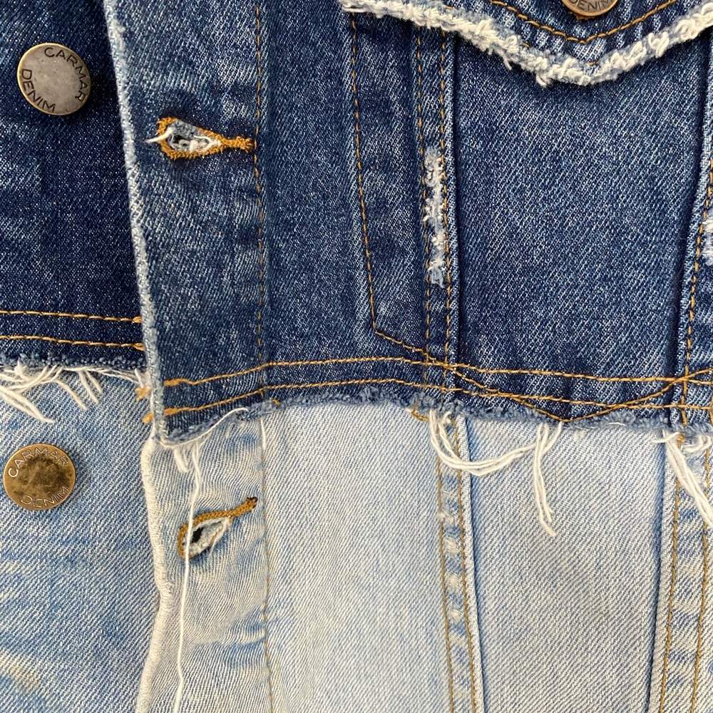 Lovely vintage Carmar denim jacket. Fantastic quality, authentic jacket.